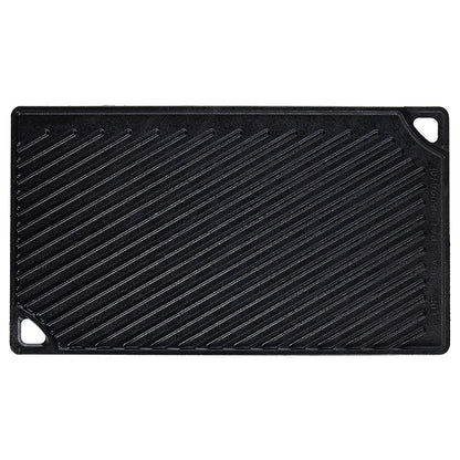 Cast Iron Striped Skillet Can Be Used On Both Sides